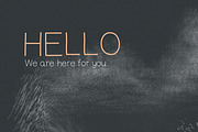 Poetry | Modern Minimal Sans Duo, a Sans Serif Font by Heart + Soul Studios (Thumbnail 6 of 9)
