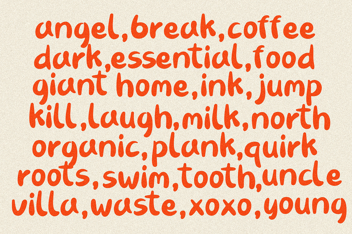 Messy Letter, a Handwritten Font by HRDR (Photo 6 of 7)