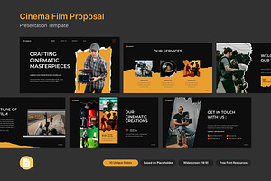 Cinema Film Proposal Slides, a Presentation Template by Antstheme
