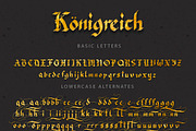 Königreich Font, a Blackletter Font by Red Ink (Thumbnail 12 of 14)