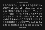 Quency Blur, a Sans Serif Font by Craft Supply Co. (Thumbnail 8 of 8)