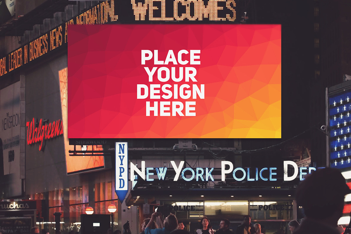 12 PSD Billboard Mock-up, a Mockup by Laura (Photo 4 of 13)