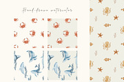 Watercolor Under Sea Collection, an Animal Illustration by Jenteva Art (Thumbnail 11 of 14)