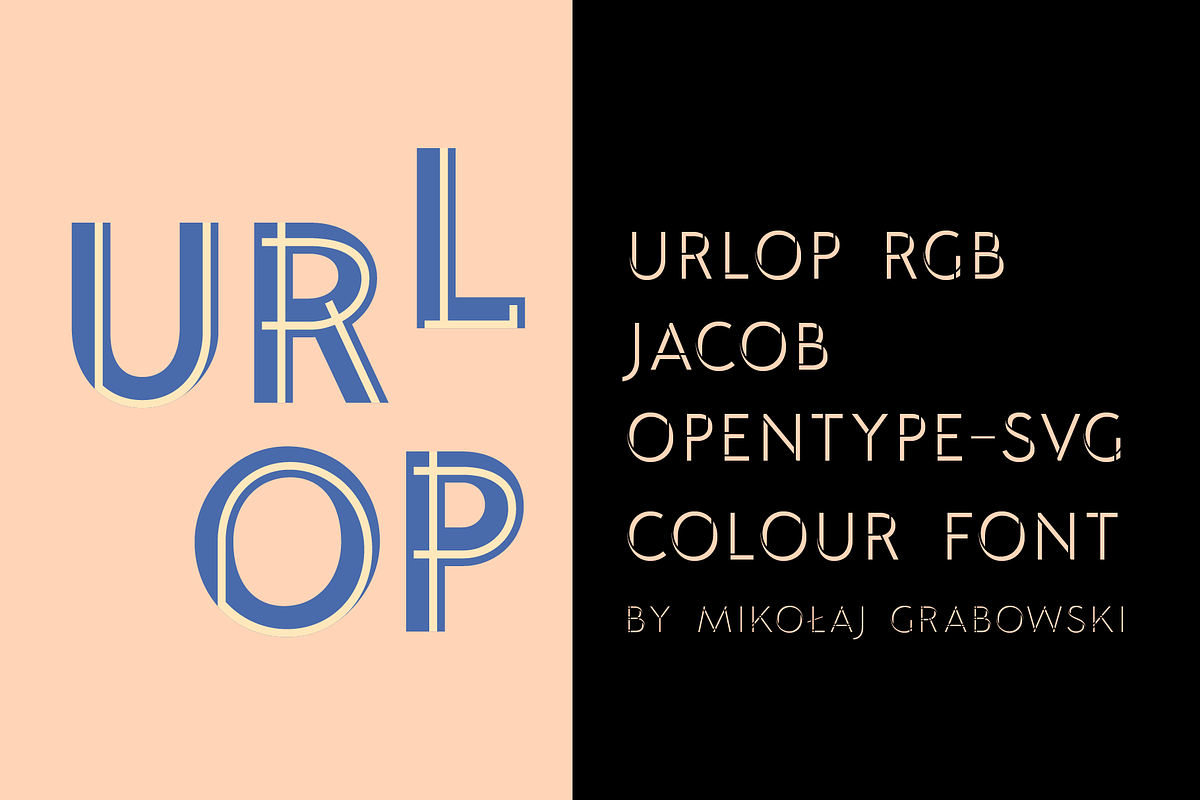 URLOP RGB Jacob (color font)