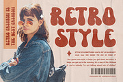 Wild Plants - Groovy Retro Display, a Font by Arendxstudio (Thumbnail 4 of 9)