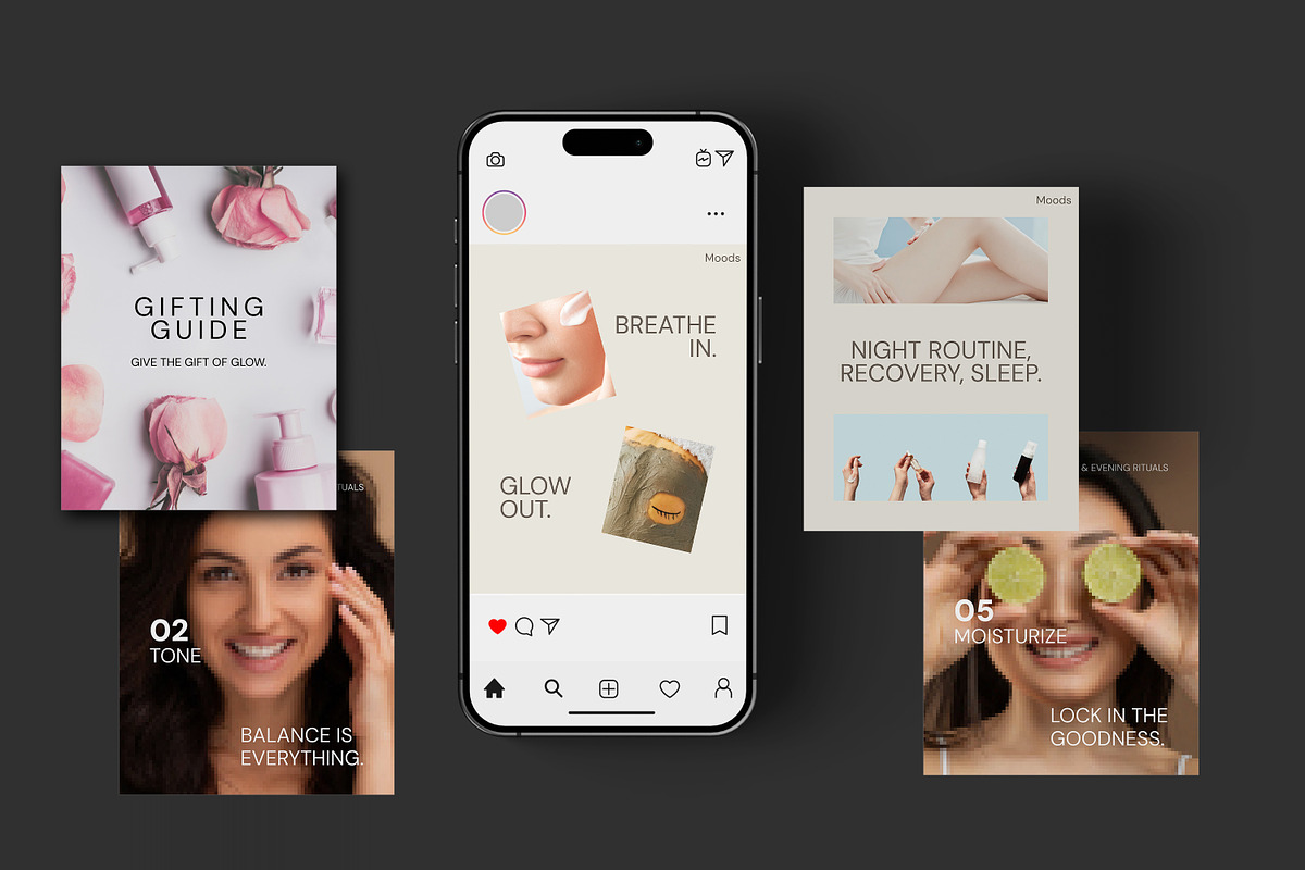 Beauty & Fashion Instagram Kit, a Social Media Template by Artisan Vibes (Photo 2 of 9)
