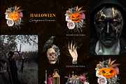 Halloween Horror Clipart, a Decorative Illustration by Julia M. Watercolor (Thumbnail 4 of 9)