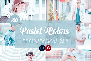 Pastel Colors Photoshop Actions