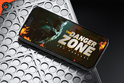 Danger Zone YouTube Video Thumbnail, a Social Media Template by SeraphimChris (Thumbnail 3 of 3)