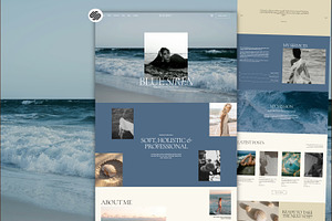 Therapist Squarespace Template