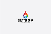 shutter drop, a Branding & Logo Template by shazi (Thumbnail 1 of 2)