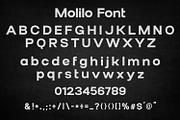 MOLILO - Wide Urban Fashion Typeface, a Sans Serif Font by OWPictures (Thumbnail 10 of 10)