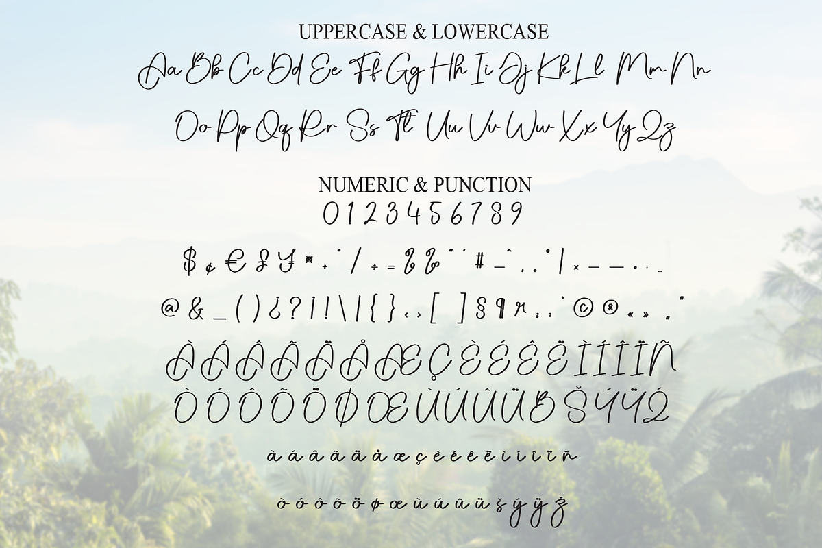 Jungle | Script Font, a Handwritten Font by Scratchones (Photo 7 of 9)