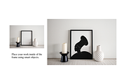 Picture Frame Mockup Ultra Bundle 3, a Household Mockup by Saguaro Digital (Thumbnail 20 of 37)