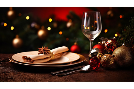 Setting the Christmas plate, a Holiday Photo by yanadjana
