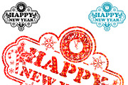 Christmas and New Year Backgrounds, a Decorative Illustration by TAlex (Thumbnail 3 of 6)