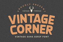 Vintage Corner - Vintage Sport Font