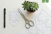 Plant Stake Labels, Printable, a Card Template by Ilia Design (Thumbnail 4 of 4)