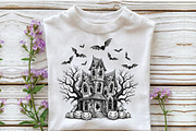 Halloween Gothic Haunted Mansion PNG, an Icon by Craft Nest (Thumbnail 4 of 7)