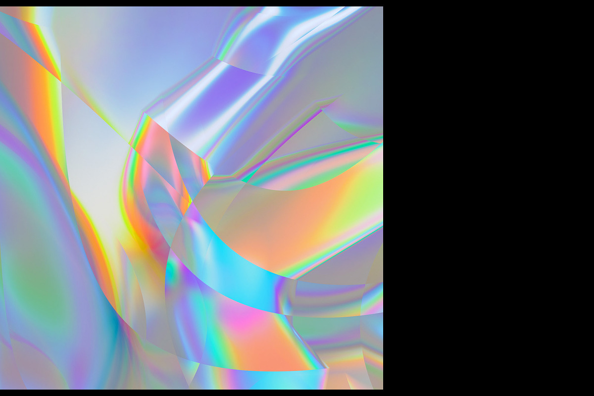 Iridetex - Holographic Textures Pack, a Texture Graphic by BULBFISH (Photo 8 of 10)