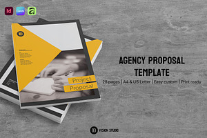 Agency Proposal Canva InDesign