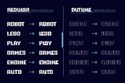 NAXMOS | Futuristic Font, a Font by twinstd (Thumbnail 4 of 12)