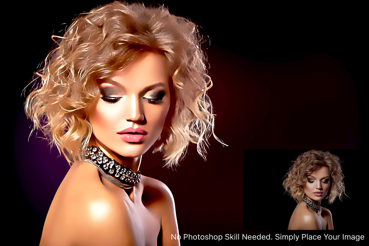 Artistic Painting Effect – Photoshop, an Action Add-On by Krystal Designs Co. (Photo 5 of 8)