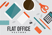 Flat Office, an Object Graphic by Enth Design (Thumbnail 1 of 3)