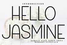 Hello Jasmine