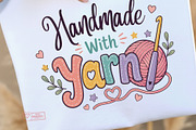 Crochet Quotes PNG Bundle, a Seasonal Illustration by Tanya Kart (Thumbnail 4 of 9)