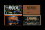 Sci-Fi Movie Titles, a Design Template by pixelbuddha.net (Thumbnail 6 of 14)