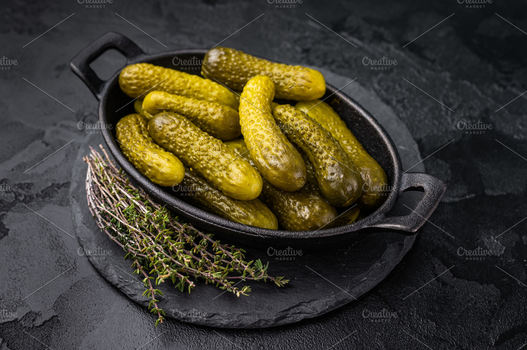 Homemade brined cucumbers, Pickled Gherkins, offering a deliciou, a Food & Drink Photo by composter-box@mail.ru
