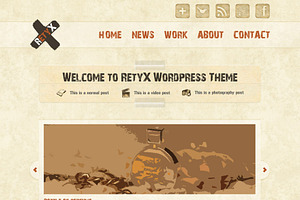 RetyX - HTML Vintage Template