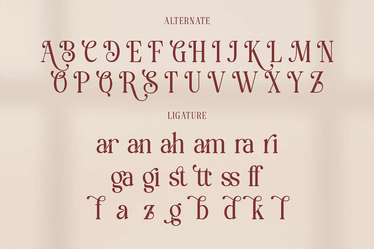 Azfar Serif Font, a Serif Font by Pepatah Studio (Photo 12 of 12)