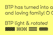 BTP, a Sans Serif Font by A is for... (Thumbnail 4 of 5)