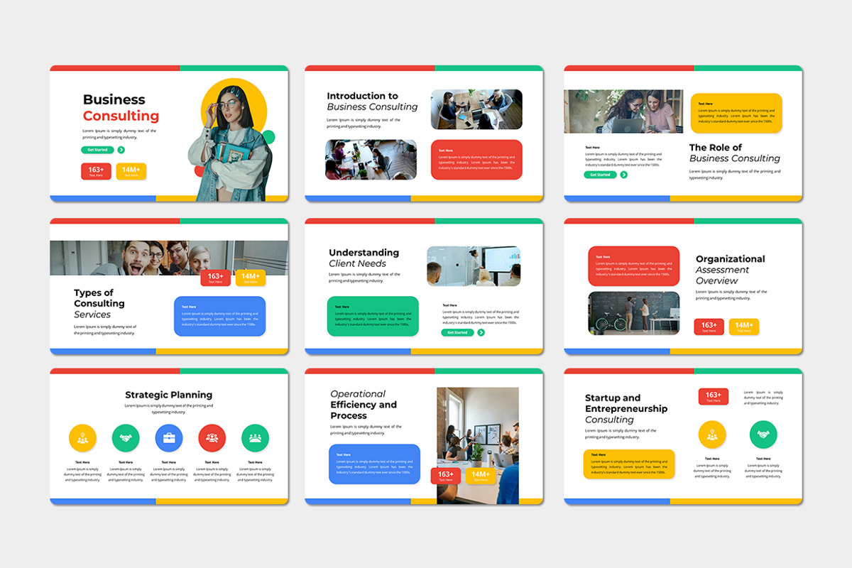 Business Consulting - Google Slides, a Presentation Template by Iqsiart Studio (Photo 2 of 3)