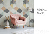 Living Room Wallpaper Mockups, a Product Mockup by mock-ups (Thumbnail 14 of 16)