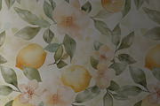 LEMONS & FLOWERS Seamless Pattern, a Pattern Graphic by AYAKA Studio Co. (Thumbnail 6 of 9)