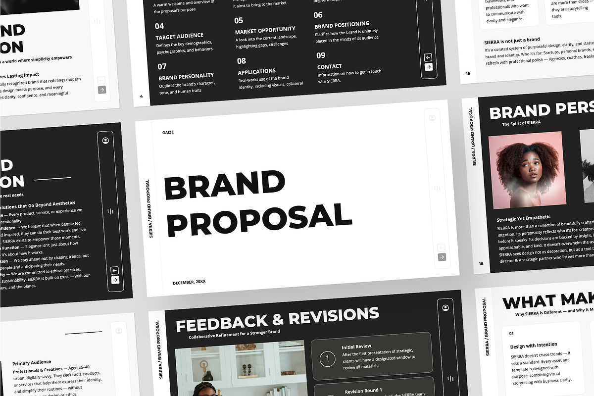 Brand Proposal Google Slides Template