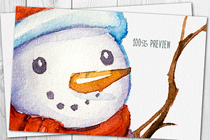 Magic Winter Watercolor Set