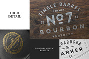 10 Logo/Badge Mock-Ups Vol.1, a Product Mockup by GraphicBurger (Thumbnail 3 of 5)
