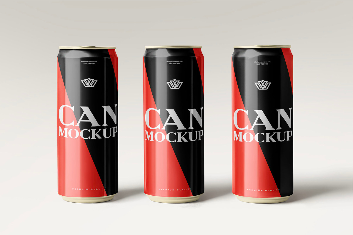 Can Bottle Mockup, a Product Mockup by PixelVoyager (Photo 3 of 6)