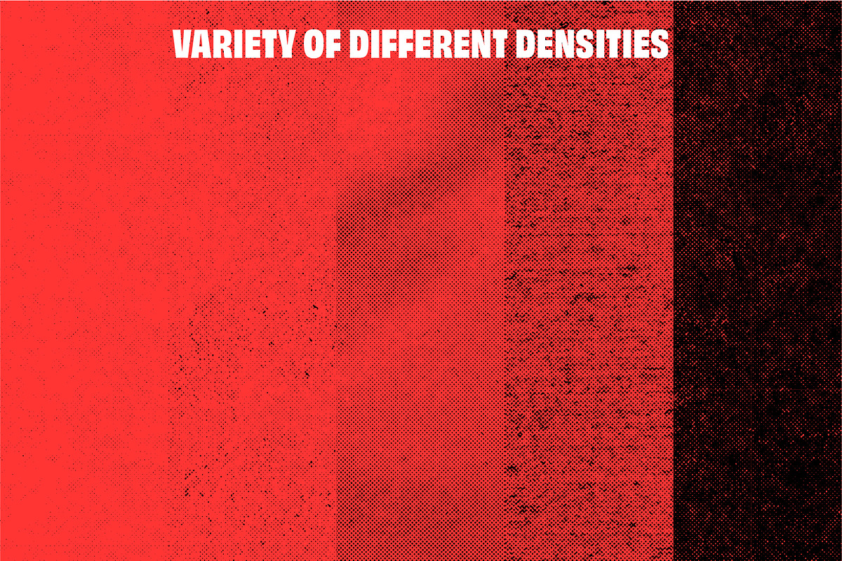 Distressed Halftone Grunge Textures, a Texture Graphic by Quentin Bangston (Photo 4 of 7)