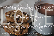 Bendina Sambat, a Script Font by Aldedesign (Thumbnail 8 of 9)