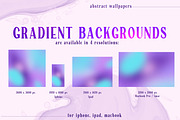 Abstract gradient backgrounds, a Texture Graphic by Tiana Geo (Thumbnail 2 of 18)