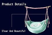 Cute Summer Clipart, a Seasonal Illustration by CitraGraphics (Thumbnail 7 of 7)