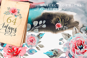Watercolor Floral Collection