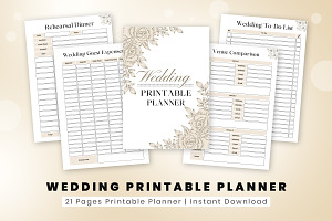 Wedding Planner Binder Pdf