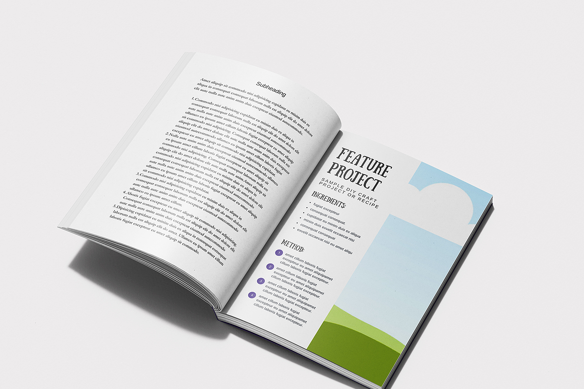 Non-Fiction Book Template preview 7