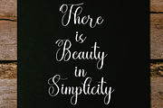 Outside Beautiful, a Handwritten Font by InermediaSTUDIO (Thumbnail 8 of 8)